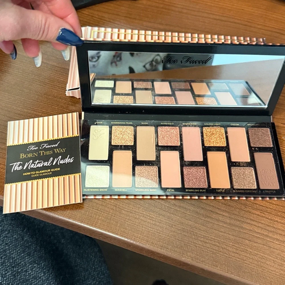 Too Faced Born This Way The Natural Nudes Eye Shadow Palette - NEW IN BOX